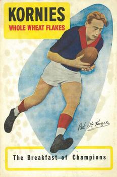 1954 Kornies Champion Footballers - The Breakfast Of Champions (Large) #NNO Bob McKenzie Front